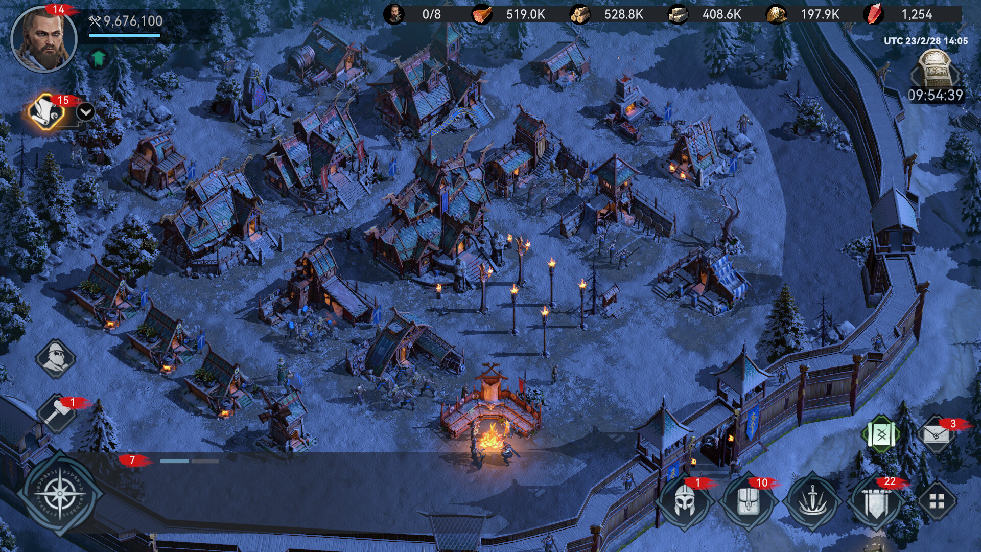 Viking Rise Game UI